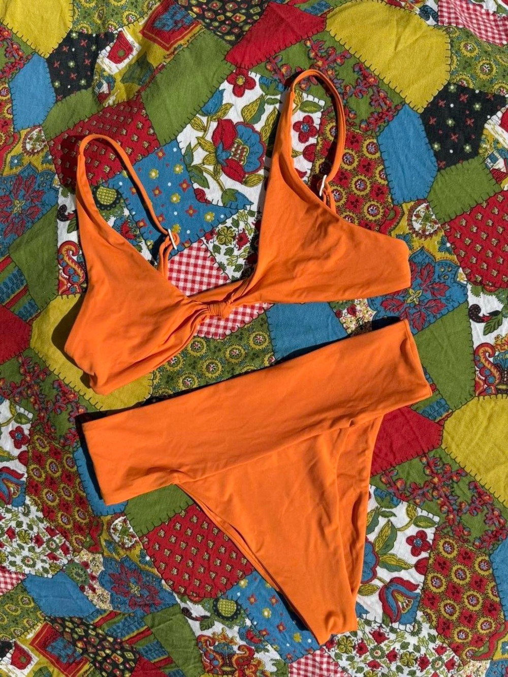 Toast Swim signature knot top bikini set NWOT